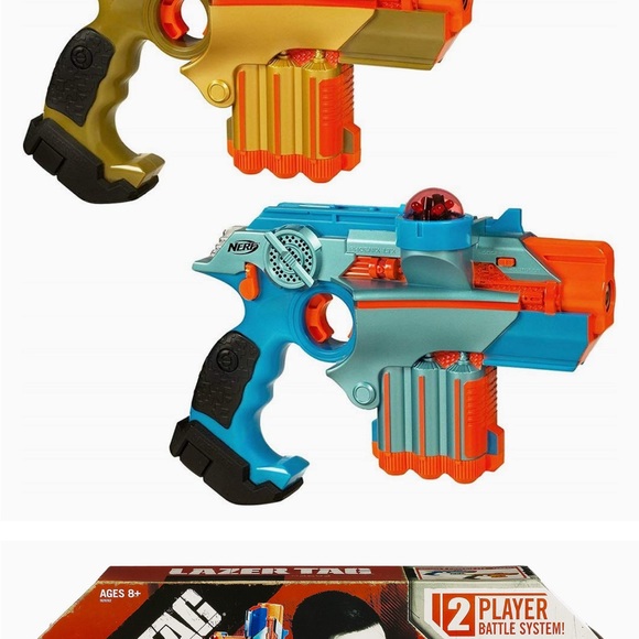 Nerf 2 person laser tag system. New in open box.  Retails 189. Asking 50 - Picture 3 of 12